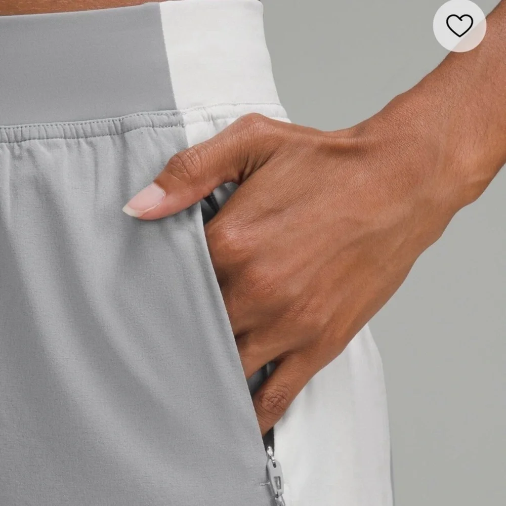 Lululemon Adapted State High-Rise Jogger - Colourblock -Rhino Grey/Light